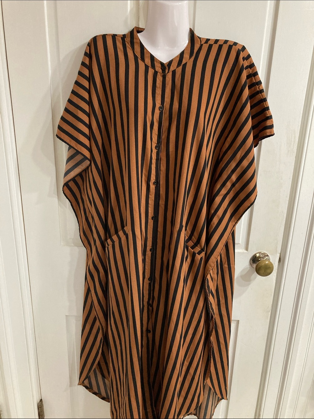Black rust caftan